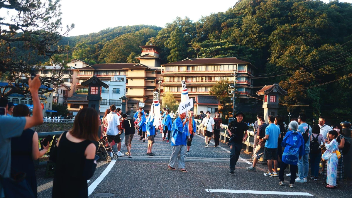 鳥取的三朝溫泉