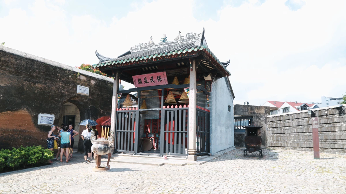 精巧別致的哪咤廟