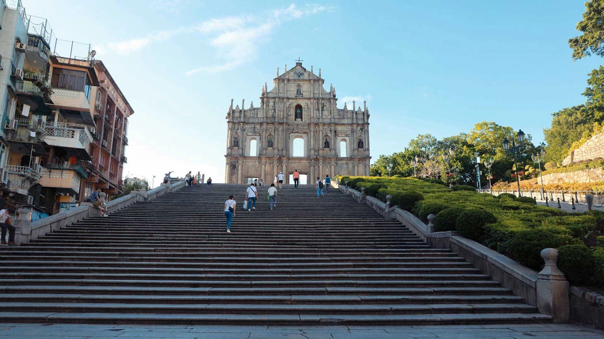 澳門的火鳳凰：大三巴牌坊